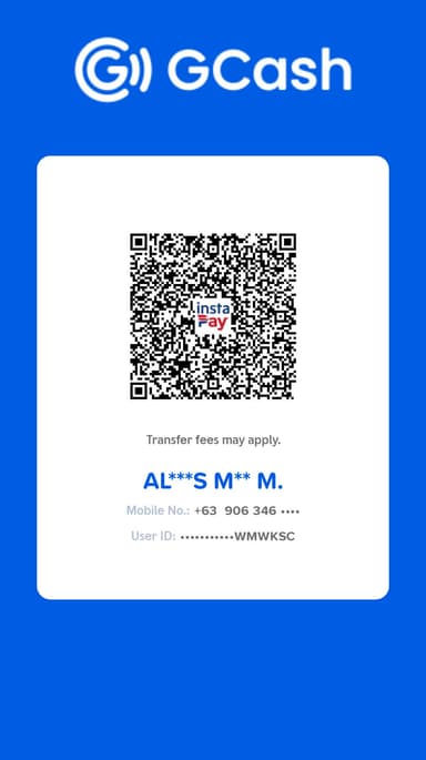 GCash QR Code for Alexis Mar Mendiola